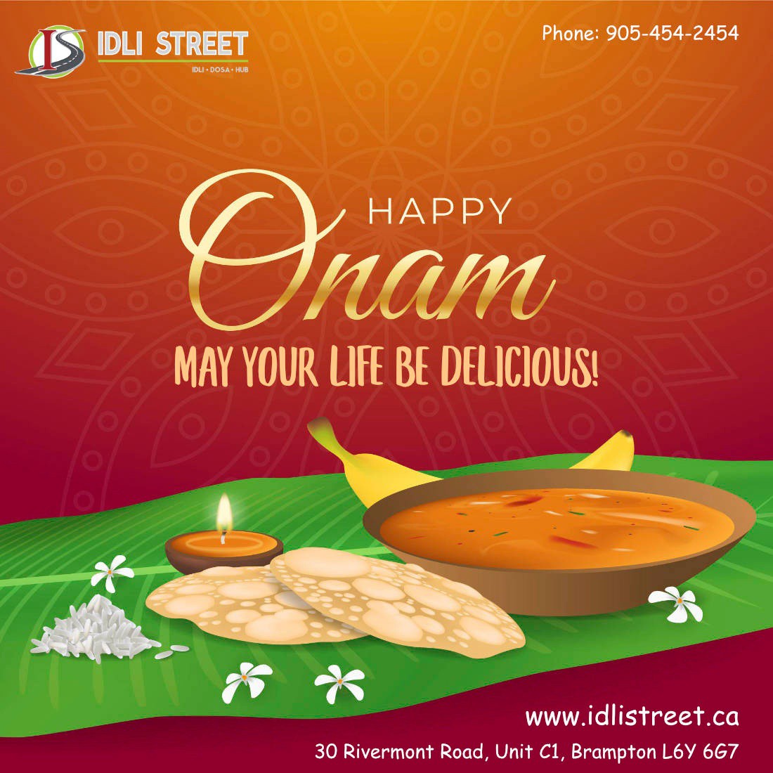 Social Media Greetings for Onam Festival Image 2